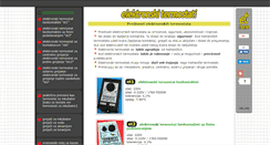 Desktop Screenshot of elektronskitermostati.com